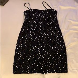 Forever 21 body con, spaghetti strap star dress